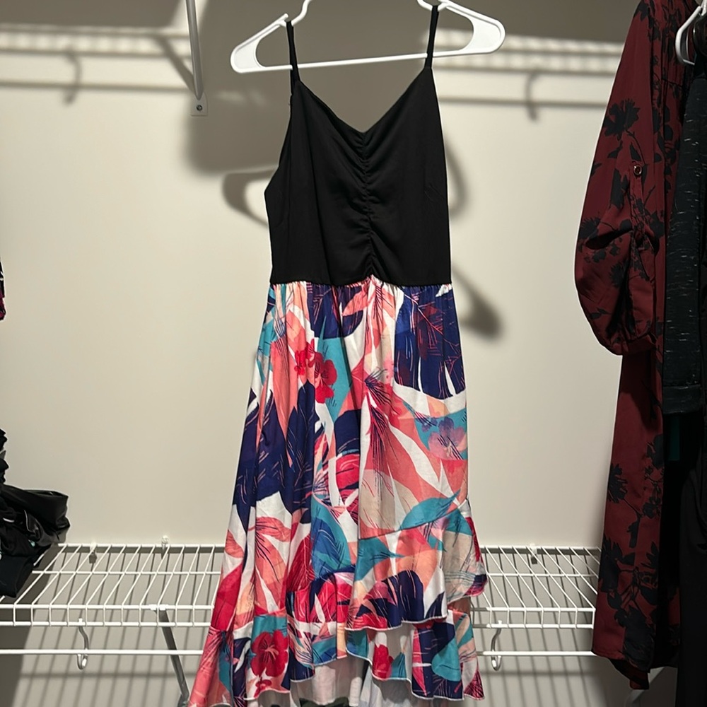 High low dress with pockets